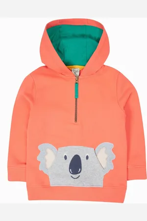 Frugi Hadley Half Zip 100% Organic Cotton Hoodie8692cm
