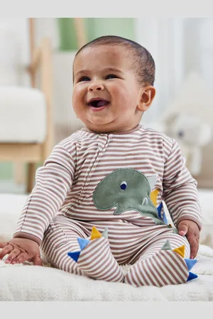 JoJo Maman Bébé Dors-bien zippé à motif appliquéNouveau-né