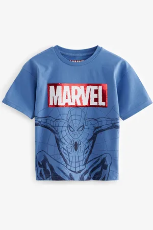 Next Flip Sequin Spiderman 100% Coton T-shirt (3-16ans)9 ans (134cm)