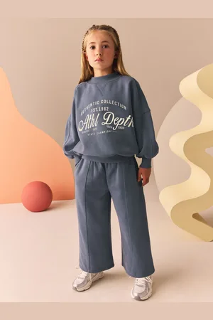Next Ensemble Sweat Slogan et Jogging à jambes larges (3-16ans)11 ans (146cm)