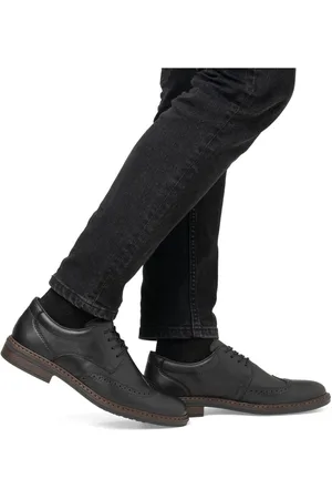 Rieker Mens Brogue Brown Chaussures