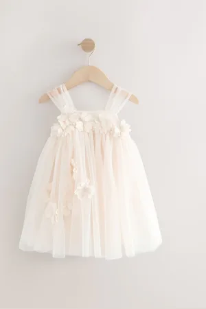 Next Sleeveless Mesh Party Dress (3mths-7yrs)1.5 - 2 ans (86 - 92cm)