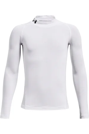 Under Armour Heat Geat Armour Mock Neck Manches longues TshirtYL
