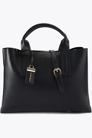 Carvela Luna Midi Black Tote Bagun