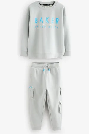 Ted Baker Graphic Sweatshirt And Cargo Joggers Set128134cm