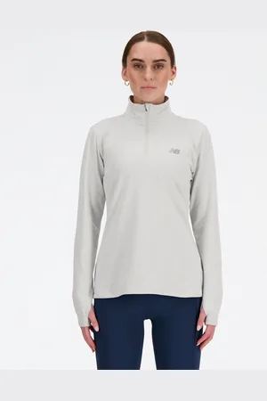 New Balance Womens Essentials 1/4 Zip TopL