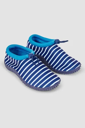 JoJo Maman Bébé Chaussures de plage et de bain à rayures