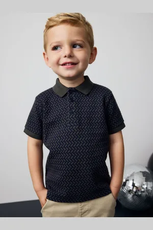 Next Manches courtes Polos texturés (3mths-7yrs)4 - 5 ans (104 - 110cm)