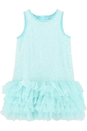 Angels Face Green Charleston Sequin/Tulle Dress9298cm