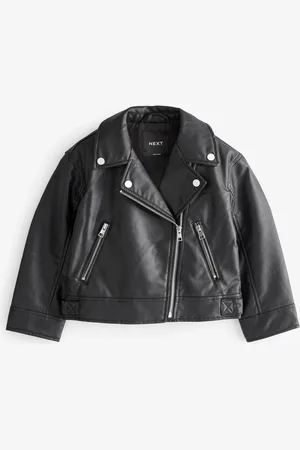 Next Veste de motard en PU (3-16yrs)6 ans (116cm)