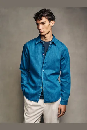 Paul Smith Mid Wash Denim ChemisesS