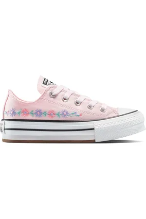 Converse Baskets Chuck Taylor brodées à fleurs EVA Lift Oxr. u.13eu32