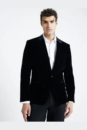 River Island Veste de smoking en velours SB1 de 38 R