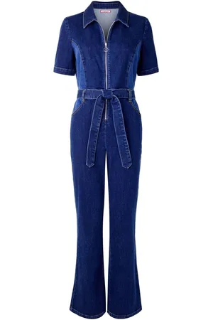 Joe Browns Denim Belted Zip Jumpsuit44petite