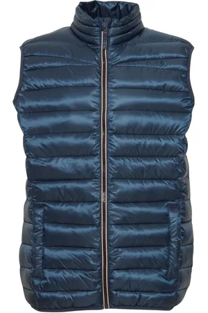 Blend Gilet enduit métallisé L