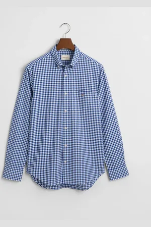 GANT Chemises Vichy en popeline classique à coupe régulièreMédium