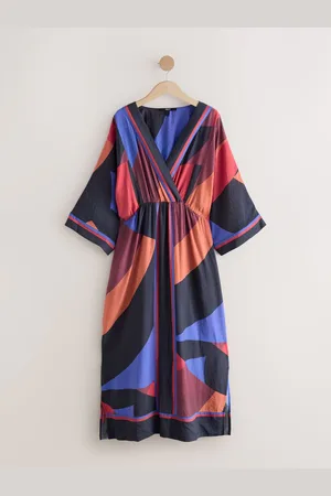 Next Robe longue Kaftan à col en V40tall