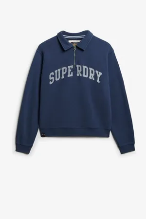 Superdry Pull Athletic Essentials à col semi-zippé