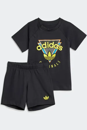 adidas 100% Cotton Shorts and T-Shirt Set3 - Mois 6 (62 - 68cm)