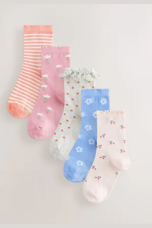 Next Lot de chaussettes de cheville Volants en coton riche 5UK 12.5 - 3.5