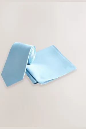 Next Cravate de soie et ensemble de place de pocheTAILLE UNIQUE