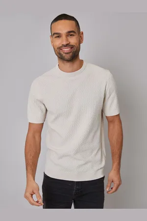 Threadbare T-shirt texturé en maille sur le devantMédium