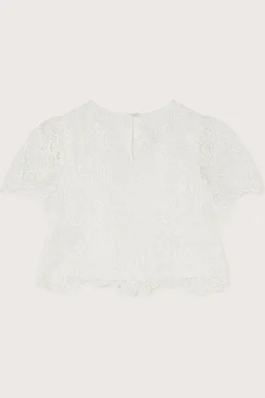 Monsoon Anna Lace Bridesmaid Top5 ans (110cm)