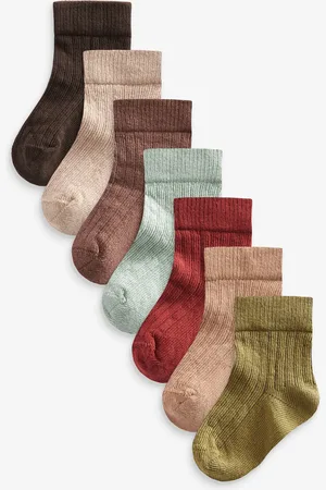 Next Paquet de 7 chaussettes pour bébé (0mois-2ans)Jusqu