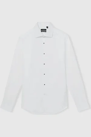 Reiss Marcel Cotton Coupe ajustée Dinner Chemisespetit