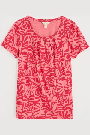 Seasalt Cornwall T-shirt Appletree à détail trou de serrure 100% coton biologique40