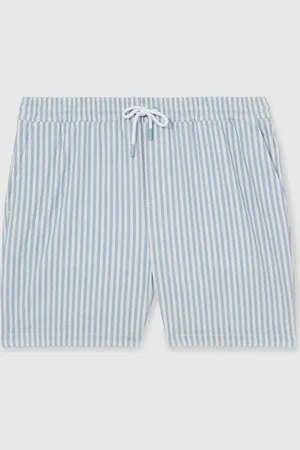 Reiss Short de bain Bay Seersucker RayureGrand