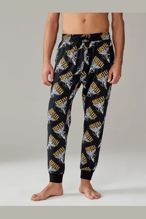 Next 100% Cotton Nirvana Band Graphic Pyjama Bottoms2XL Reg