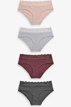 Next Culotte en coton et dentelle 4 Pack42