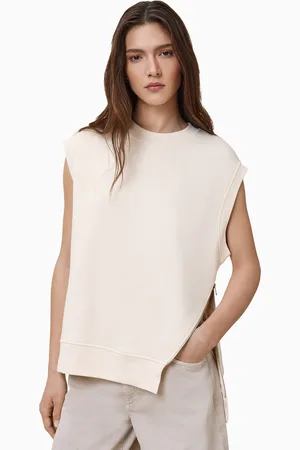 AllSaints AllSaints Nila Zip 100% Organic Cotton SweatshirtMédium