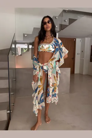 Never Fully Dressed Palm Lightweight Kimonopetit