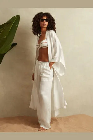 Reiss Kimono texturé Nell à ceintureS