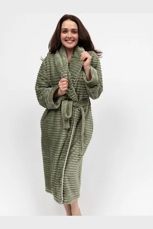Cyberjammies Striped Sealskin Fleecy Dressing GownMédium