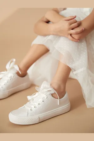 Next Bridesmaid Occasion Tulle Lace-Up Trainers