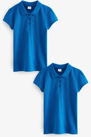 Next 100% Coton Manches courtes Polos 2 Lot (3-16ans)10 ans (140cm)