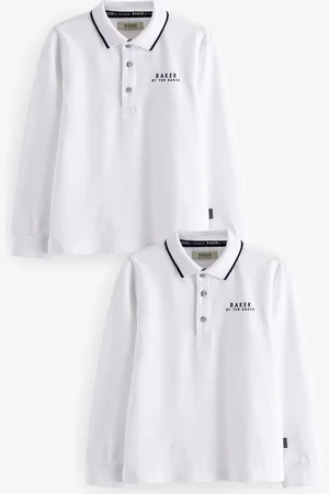 Ted Baker Long Sleeve Polo Shirts 2 Pack12 ans (152cm)