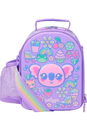 SMIGGLE Curious Hardtop Level Curve Lunchbox With StrapUn an