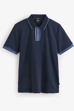 HUGO BOSS Regular Fit Logo Parlay 100% Cotton Polo ShirtMédium