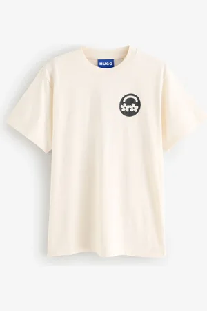 HUGO BOSS Relaxed Fit Metallic Logo Cotton T-Shirtxsmall