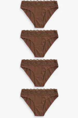 Next Culotte en coton et dentelle 4 Pack44