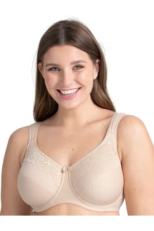 Miss Mary Miss soutien-gorge à armatures en coton maintenant minimiseur80DD