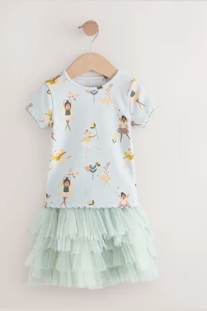 Next Ribbed T-Shirt & Tutu Skirt (3mths-7yrs)104110cm