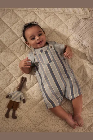 Next Ensemble salopette et body tissé pour bébé (0mths-2yrs)5662cm