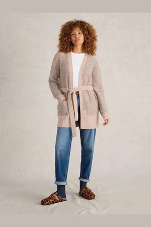 White Stuff Bobby Boucle Ceinturé CardiganM