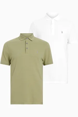AllSaints Allsaints Reform Manches courtes Polo Shirt 2 PackXXL