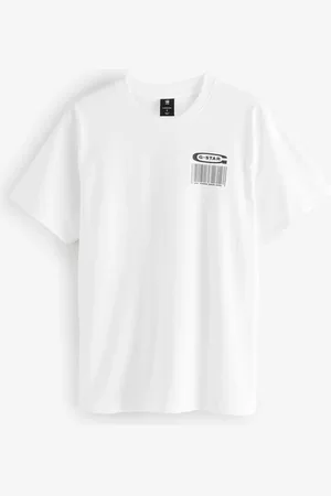 G-Star Raw Barcode Back Print 100% Cotton T-Shirtxlarge